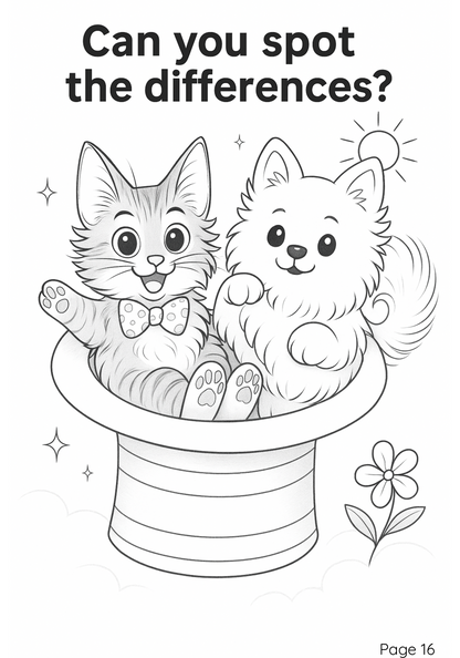 Bob the Cat Coloring pages/book