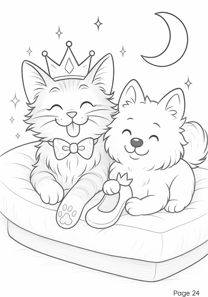 Bob the Cat Coloring pages/book