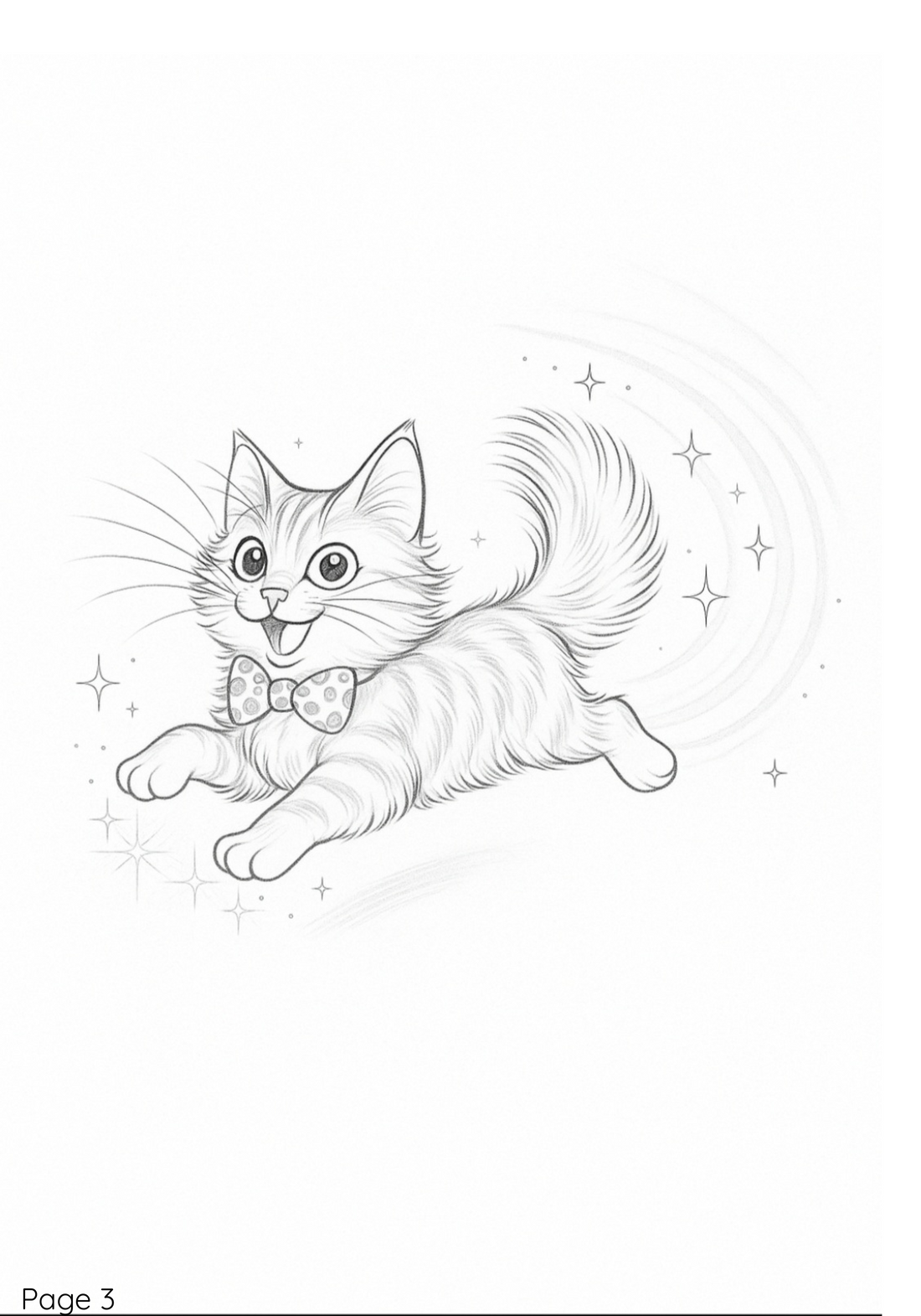 Bob the Cat Coloring pages/book
