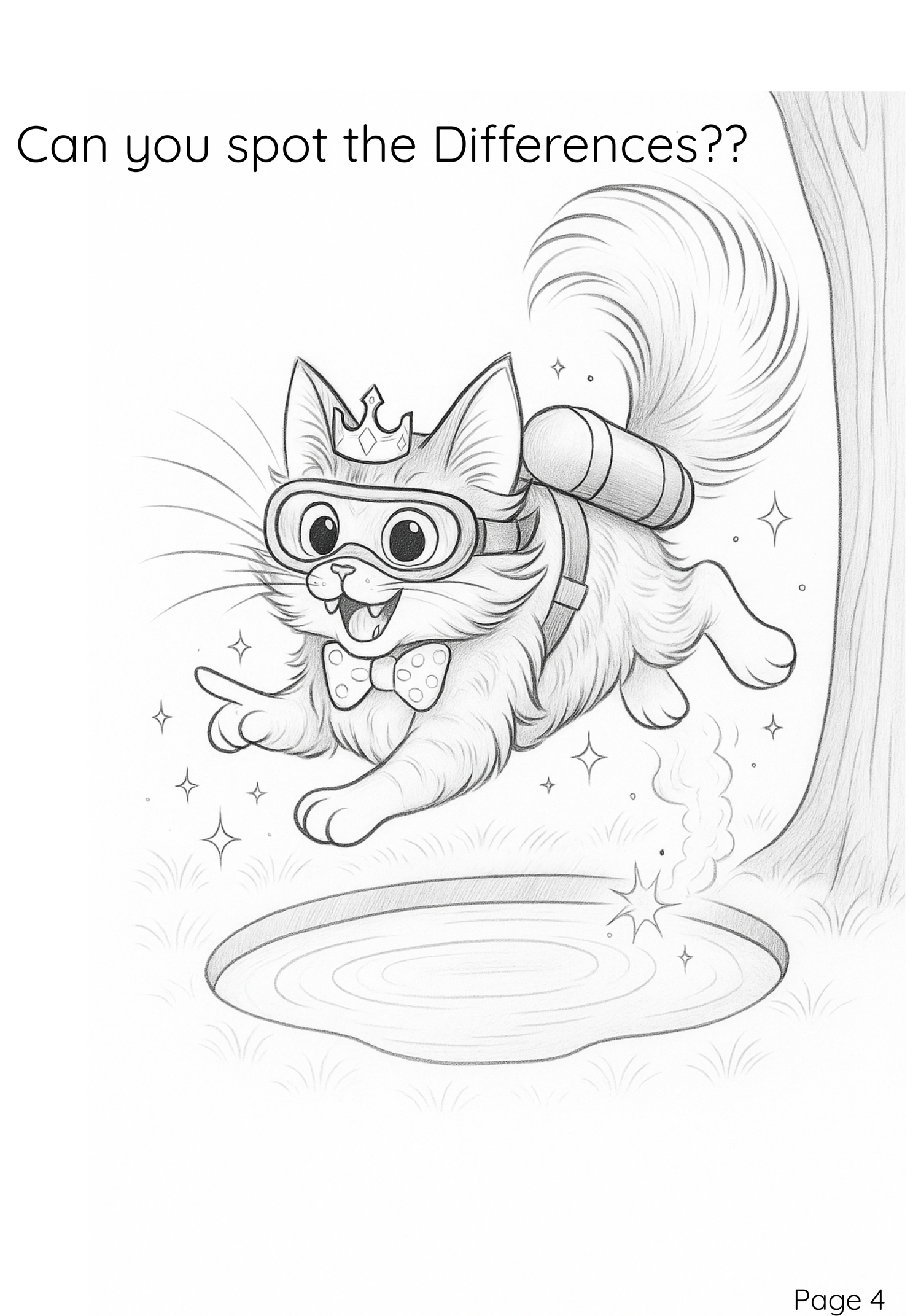 Bob the Cat Coloring pages/book