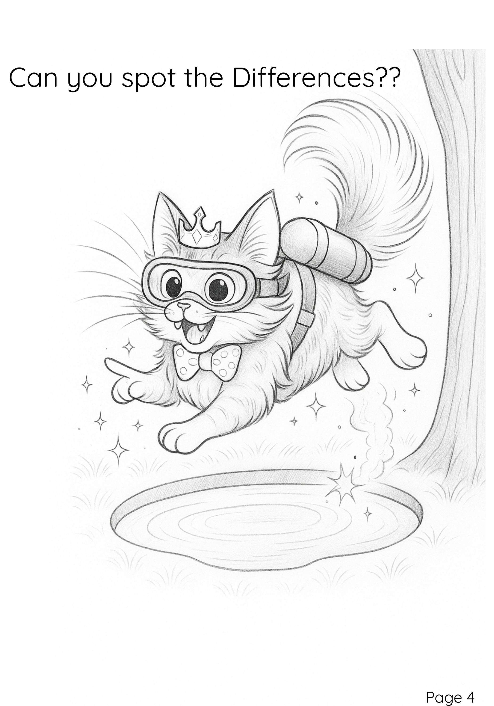 Bob the Cat Coloring pages/book