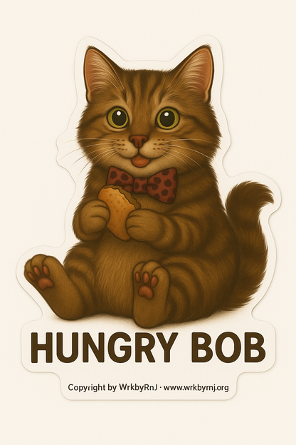Bob the Cat Magnets