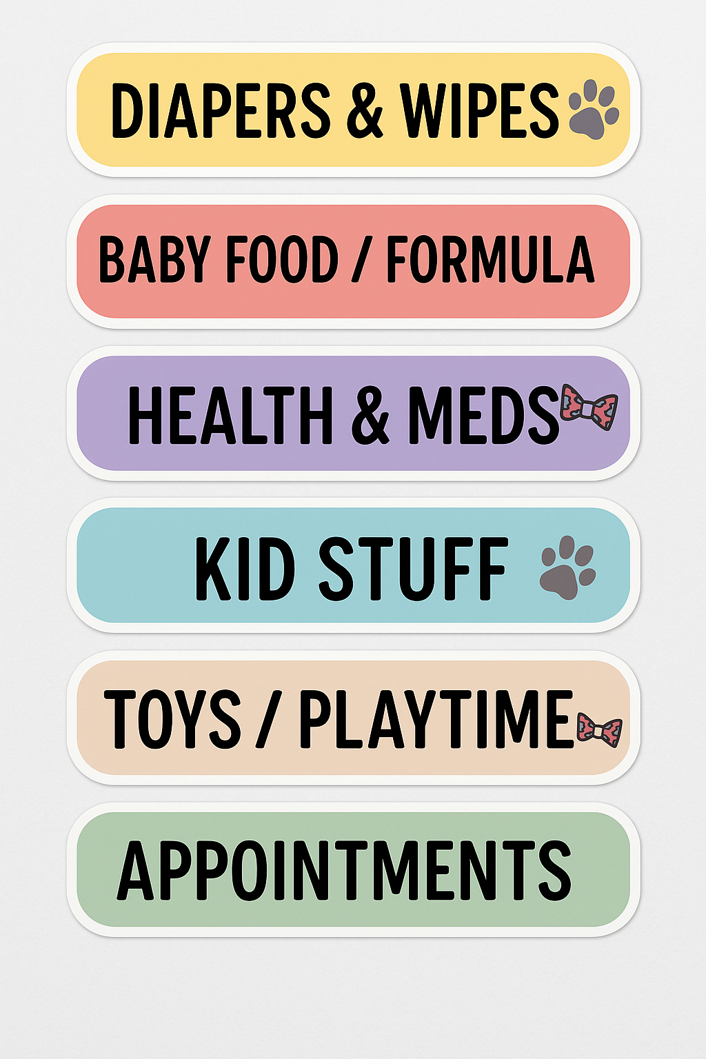 Customizable refrigerator organizers