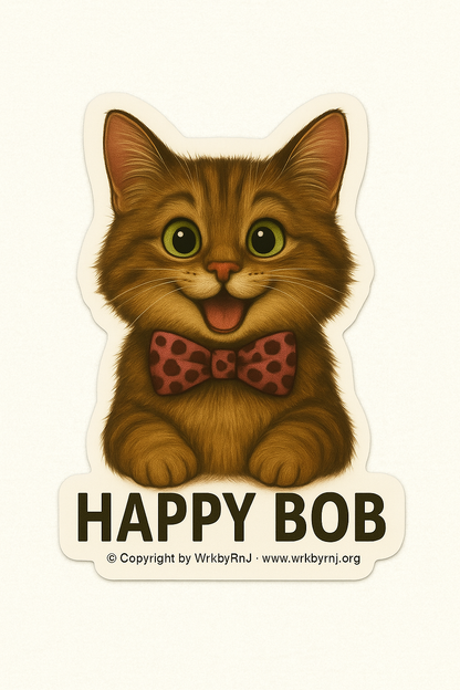 Bob the Cat Magnets