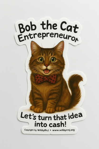 Bob the Cat Magnets