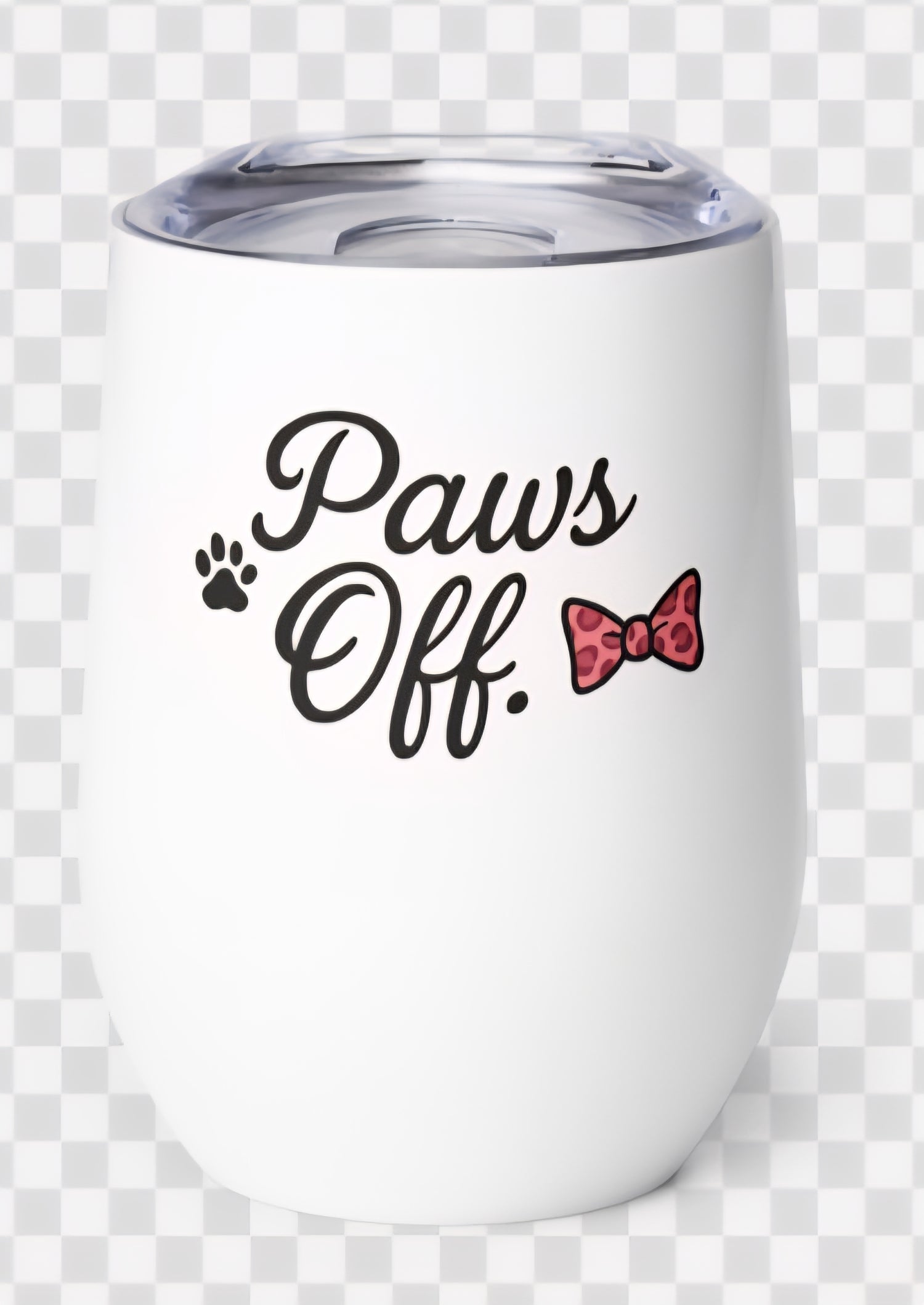 Bob the Cat Wine tumbler
