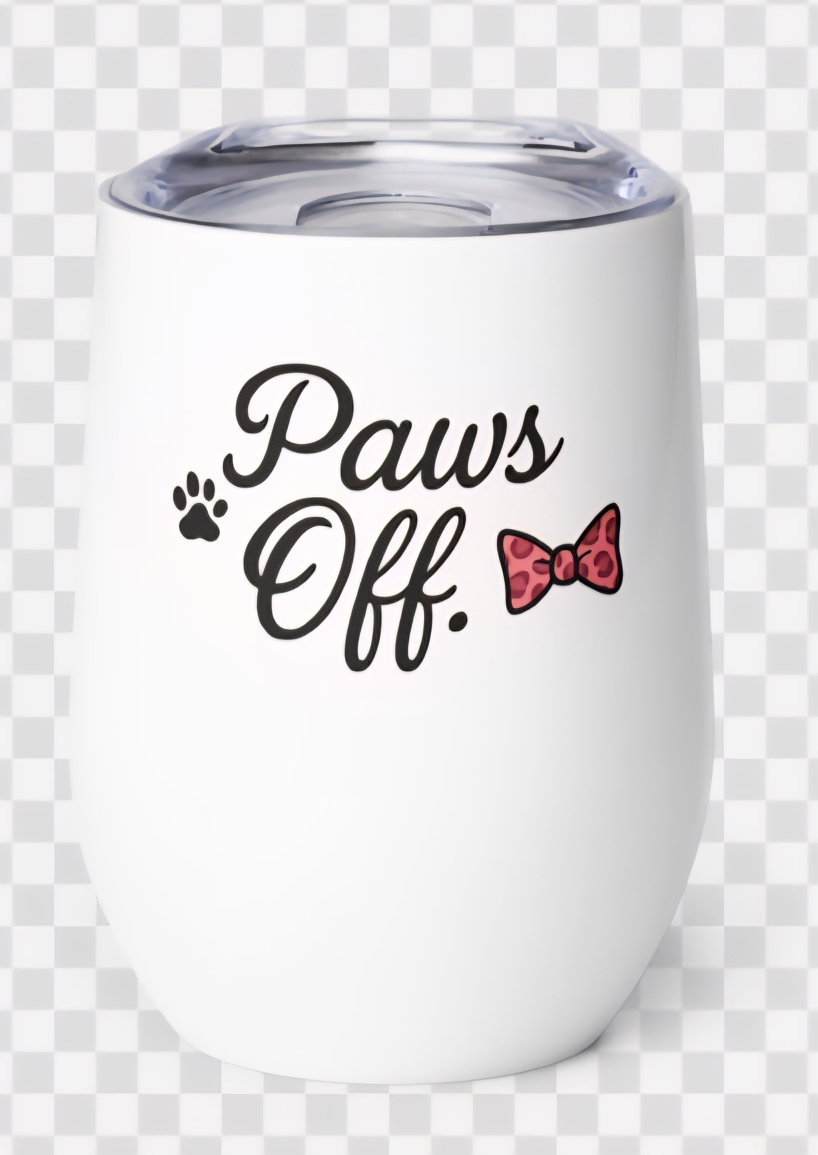Bob the Cat Wine tumbler