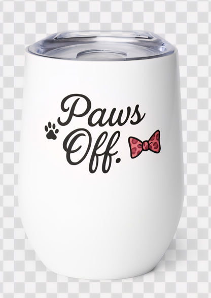 Bob the Cat Wine tumbler